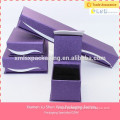 luxury promotional customized flocking velvet jewellery boxes china